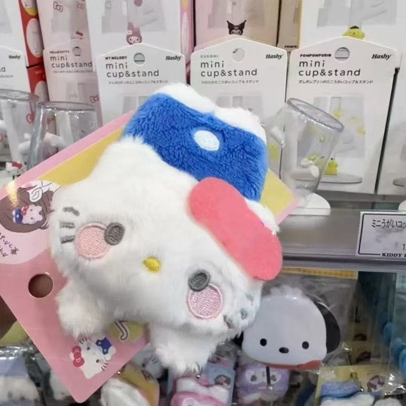 漫画人形ぬいぐるみレッサーパンダヘアピンサイドクリップ大型BBクリップヘアアクセサリーヘアピンメイクアップクリップぬいぐるみ|undefined