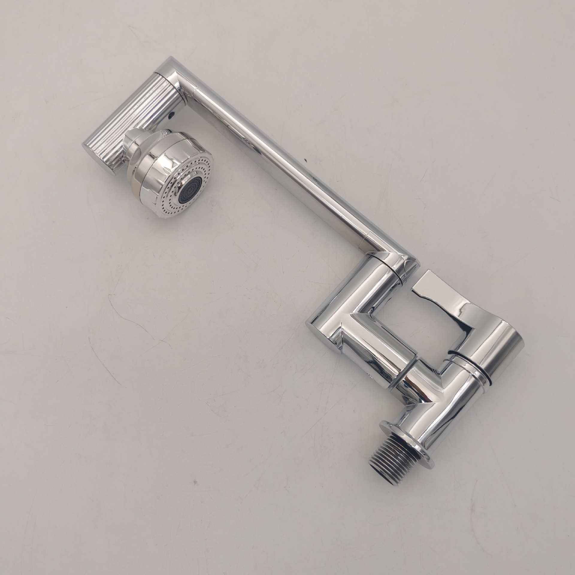 Brasile Sud-est asiatico Rubinetto universale Lucky Cat con braccio meccanico in plastica a parete con placcatura galvanica_voghion.com