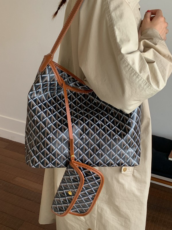 Bolso de mujer 2025, nueva moda transfronteriza, ocio, ocio universal, bolso de hombro para el trabajo.