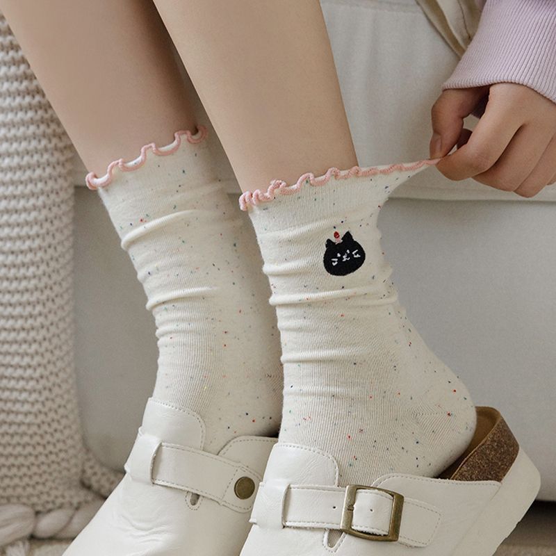 Tide, spring summer knee socks, mid-length