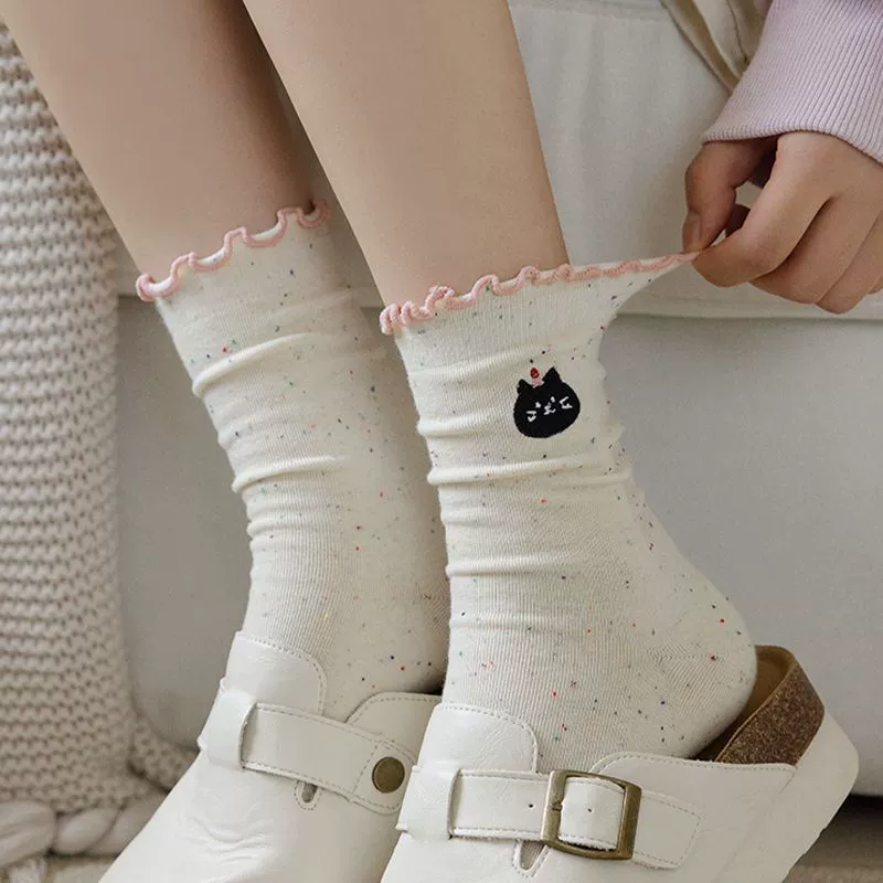 Tide, spring summer knee socks, mid-length