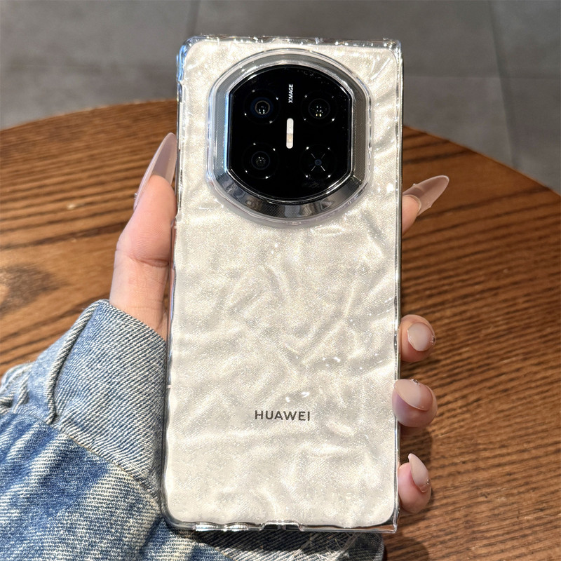 Simple Transparent Water Ripple Design Suitable for Huawei Matex7 Phone Case, Foldable Screen Matex6/X5 Anti-Drop Protective Cover Simple Transparent Water Ripple Design Suitable for Huawei Matex7 Phone Case, Foldable Screen Matex6/X5 Anti-Drop Protective Cover