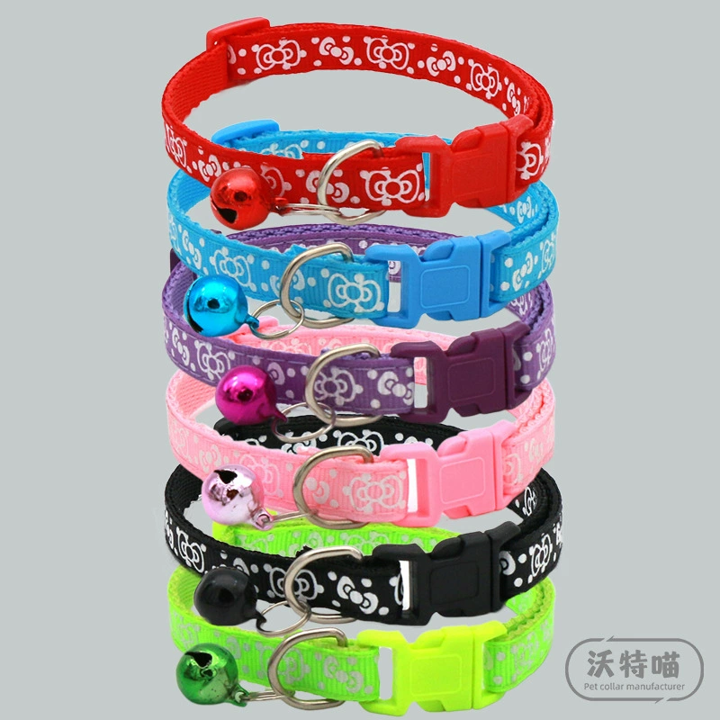 Pet Лук Патч Воротник Сплетенный Браслет Подарок Кошка Собака Pet Воротник