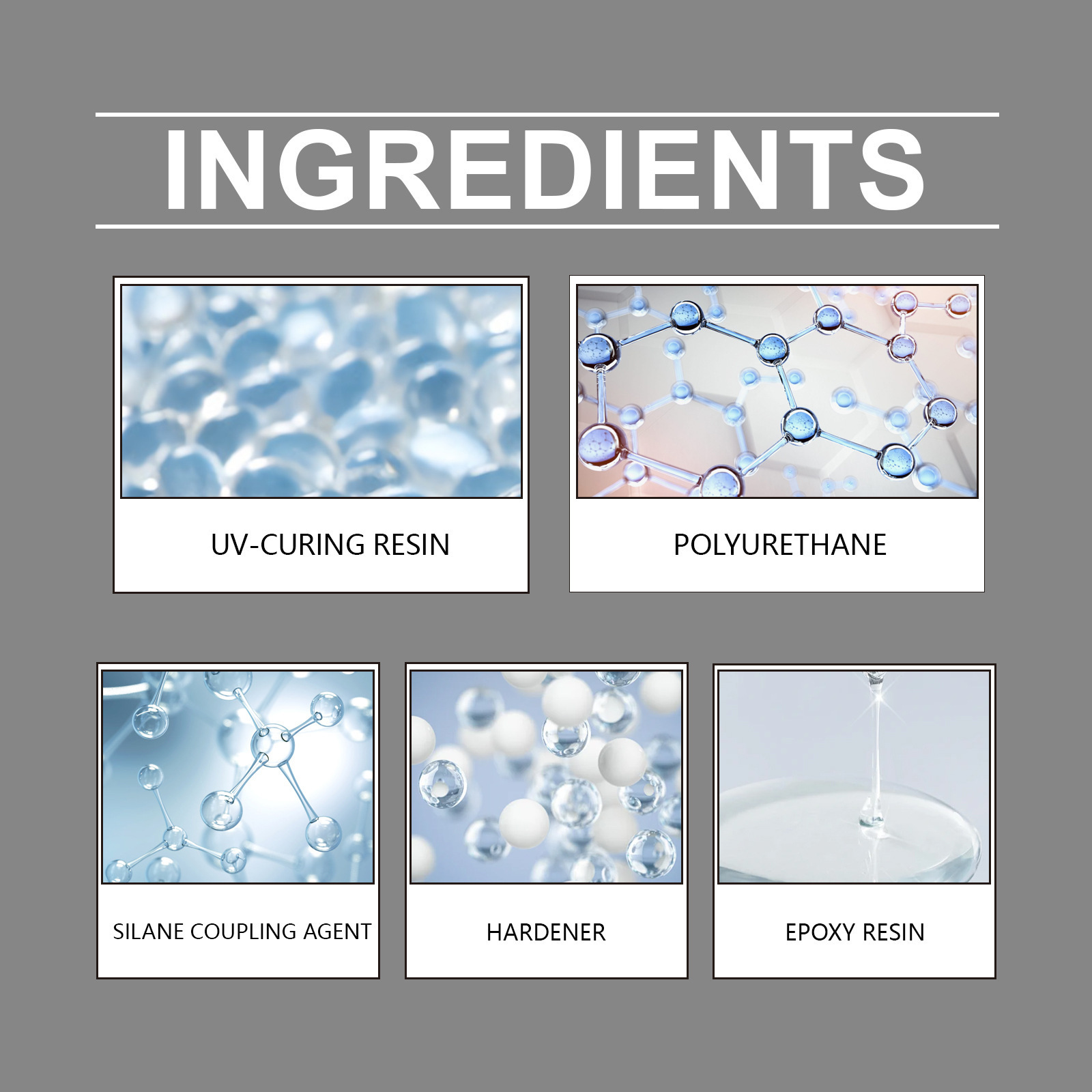 Rayhong Car Glass Repair Glue Glass Nano Repair Liquid Quick Repair Crack Glass Care Glue
