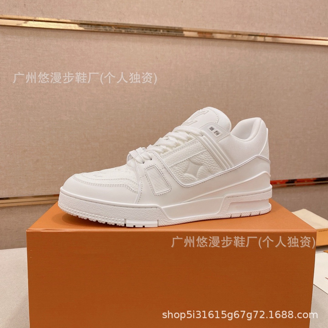 Zapatos Lujia, versión Guangzhou, zapatillas deportivas con estampado vaquero, suela gruesa, unisex, casuales, versátiles y modernas.