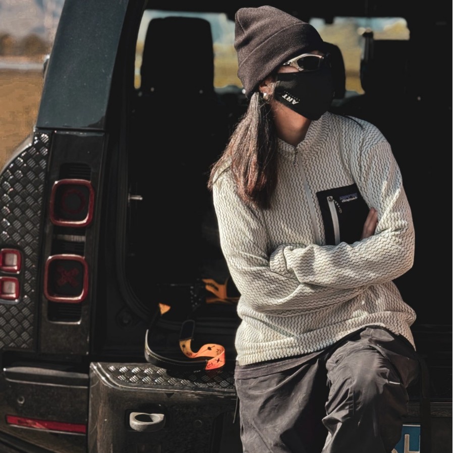 Cross-border Patagonia R1 Air Zip Neck Outdoor Warm Stand Collar Half-Zip Fleece Pullover Sweatshirt
