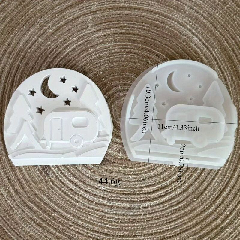 圣诞节耶稣祈祷模具圣诞树烛台硅胶模具DIY蜡烛制作模具|undefined