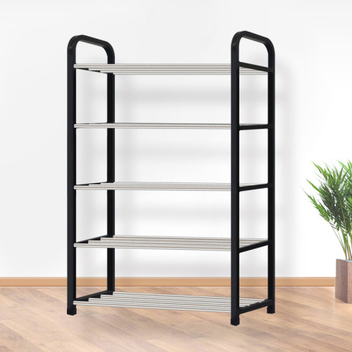 Cross-border simple shoe rack for home entrance, minimalist steel pipe shoe rack, multi-layer space-saving combined shoe cabinet for dormitory