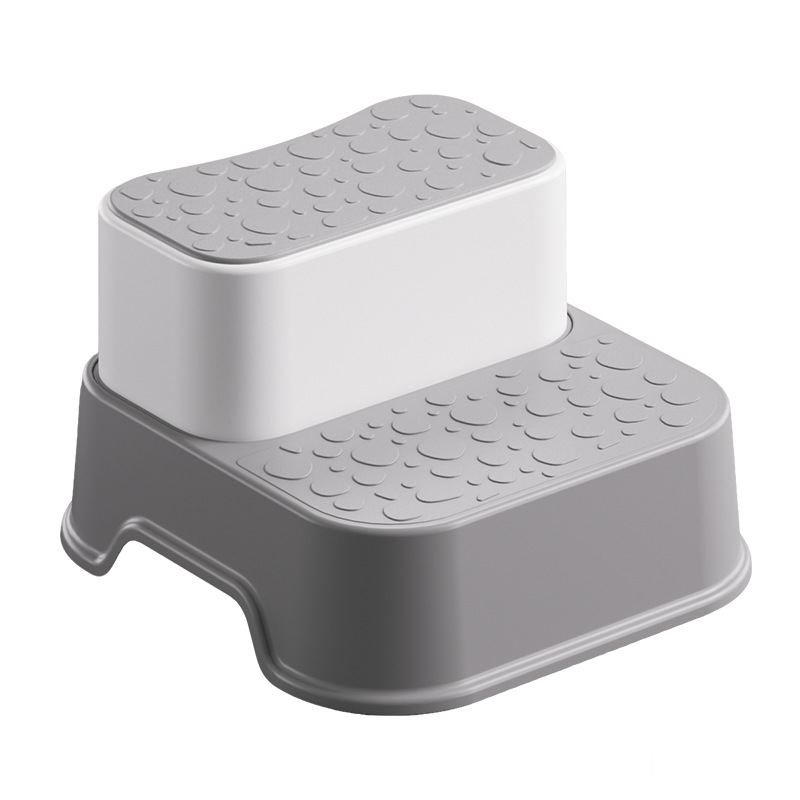 Nuevo taburete de doble capa separado para bebés lavando las manos escalones taburete inodoro taburete anti-deslizante taburete
