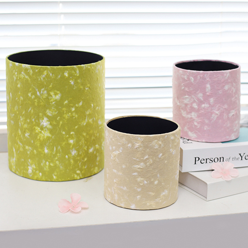 新年春节迷你桶套二时尚复古印花抱桶婚礼喜庆福桶鲜花插花桶批发