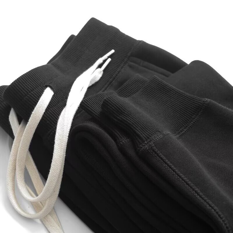 Spring and Summer Export to Japan 340g Cotton Vibe Style Japanese Retro Slim Pants Men's Casual Harem Couple Sweatpants