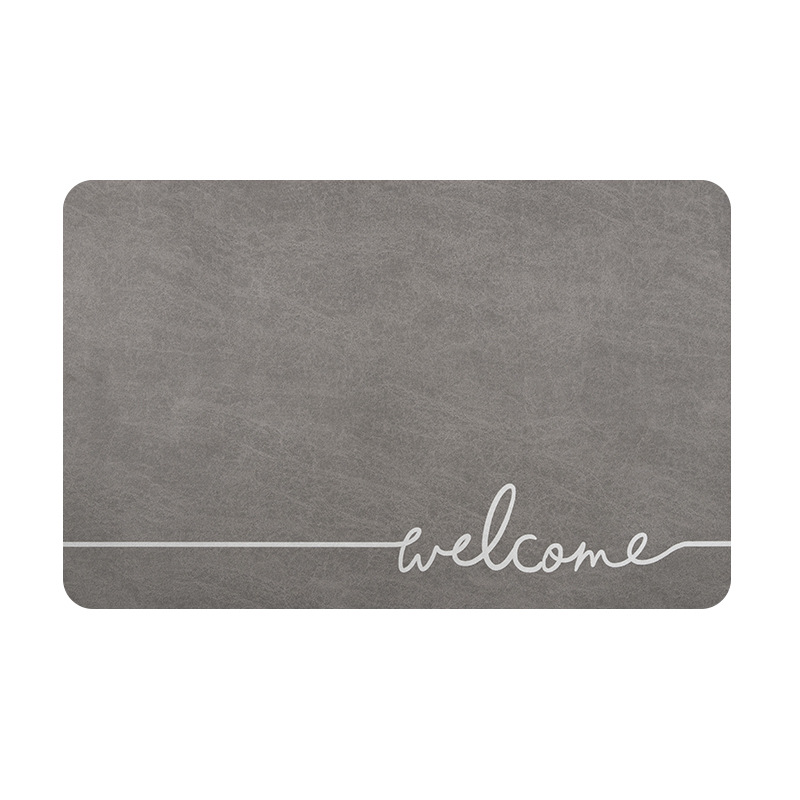 Almohadillas de suelo de siete baños con fuerte absorción de agua y antideslizante, almohadillas de barro de diatomeas blandas de secado rápido, alfombras especiales para baños