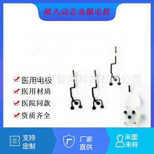 Flexible Blood Collection Probe Sensing Electrode Cgm Sensor Electrochemical Sensing Electrode Microelectrode Bioelectrode