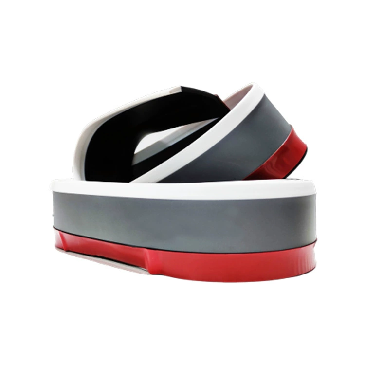 Автомобильный бампер Светоотражающая передняя губа клейкая лента для защиты от столкновений белый свет полоса для защиты от столкновений Передняя лопата из углеродного волокна воздушный нож небольшой корпус