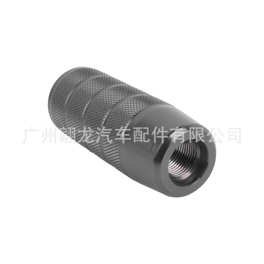 Car Modified Gear Shift Lever, Blue-Coated Gear Knob, 9.5cm Aluminum Alloy Manual Automatic Colorful Shift Lever