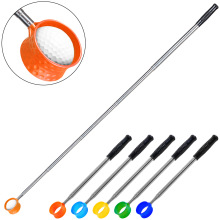 高尔夫捞球器 不锈钢伸缩捡球器7节捡球杆 高尔夫球场用品配件