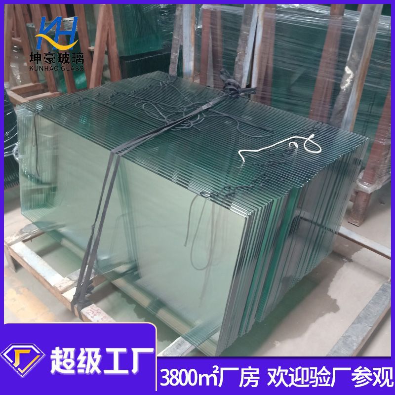 专业生产10mm玻璃台面 玻璃餐桌家具钢化玻璃展示柜钢化玻璃