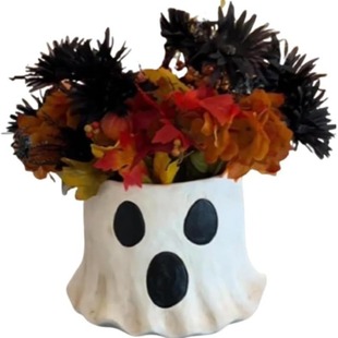 �羳Mud Pie Paper Mache Halloween Treat Buckets���`��ƿ����