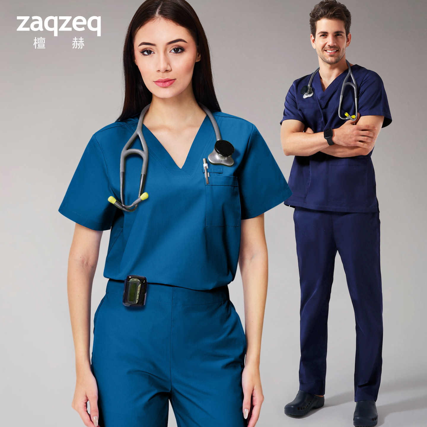 Operating Room Scrub Suits, Surgical Gowns, Dental Scrub Suits, Nurse Uniforms, Short-Sleeved Dental Doctor's Workwear