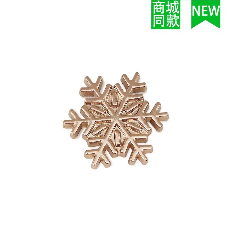 クロスボーダー卸売新しいクロックスアクセサリー靴バックル金属レターチェーン適応クロス靴花 DIY アクセサリー|undefined