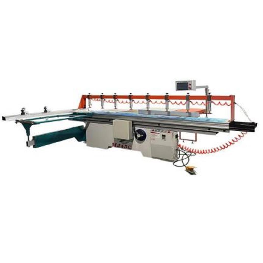 MJ6128/MJ6130/MJ6132圆棒导轨精密推台锯90度/45度木工精密锯