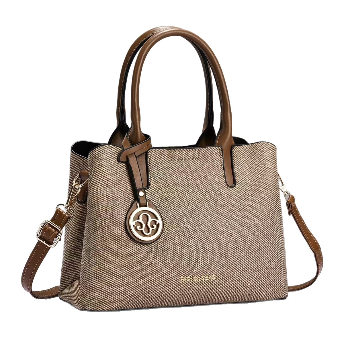 Bolso de mano universal nuevo bolso de hombro de moda bolso de mediana edad bolso de madre bolso de transporte casual bolso de mano
