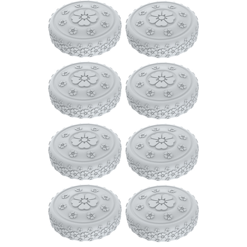 Caster shoesスーツケースホイールシリコン保護カバー耐摩耗性全包スーツケースホイールシリコン保護カバー