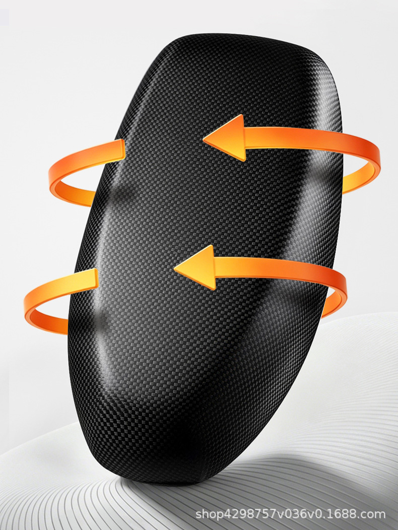 Thickened waterproof, sun-proof, and heat-insulating Nappa leather seat cover for electric bikes, universal leather seat cushion cover for electric vehicles