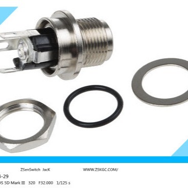 防水型DC电源插座5A/3A密封DC插座/直流DC插口IPX7