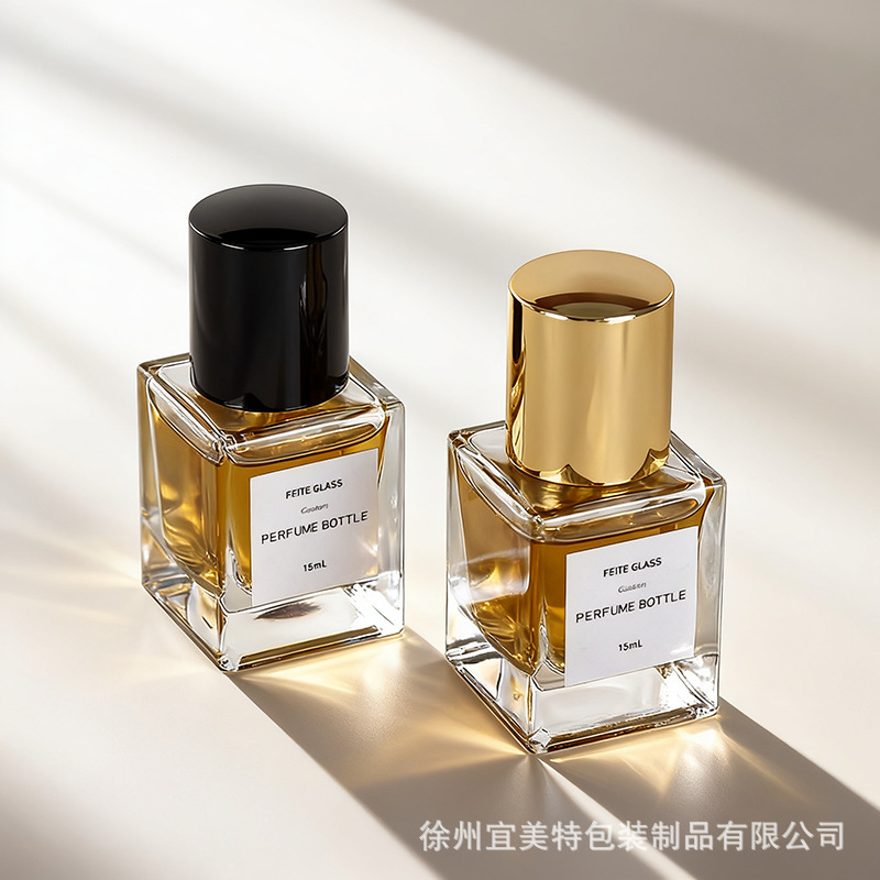 Matte transparent perfume
