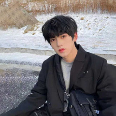 Internet celebrity wig for men with short hair, Korean version, handsome men's diagonal split cover, natural student daily fluffy black full headgear style