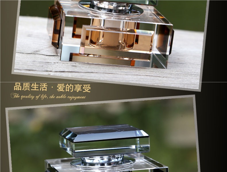 Car Perfume Holder for High-End Fragrance in the Car, Empty Bottle on the Dashboard, Long-Lasting Light Fragrance Ornaments for Men and Women