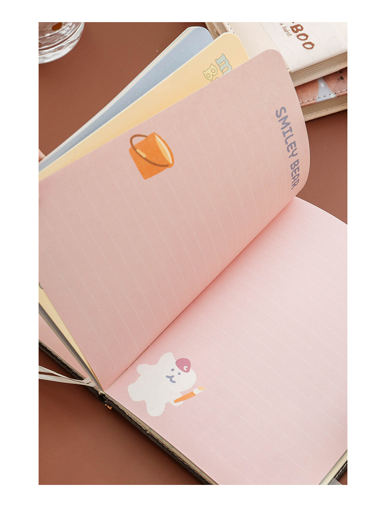 1 Piece Cartoon Class Learning Pu Leather Cute Notebook display picture 4