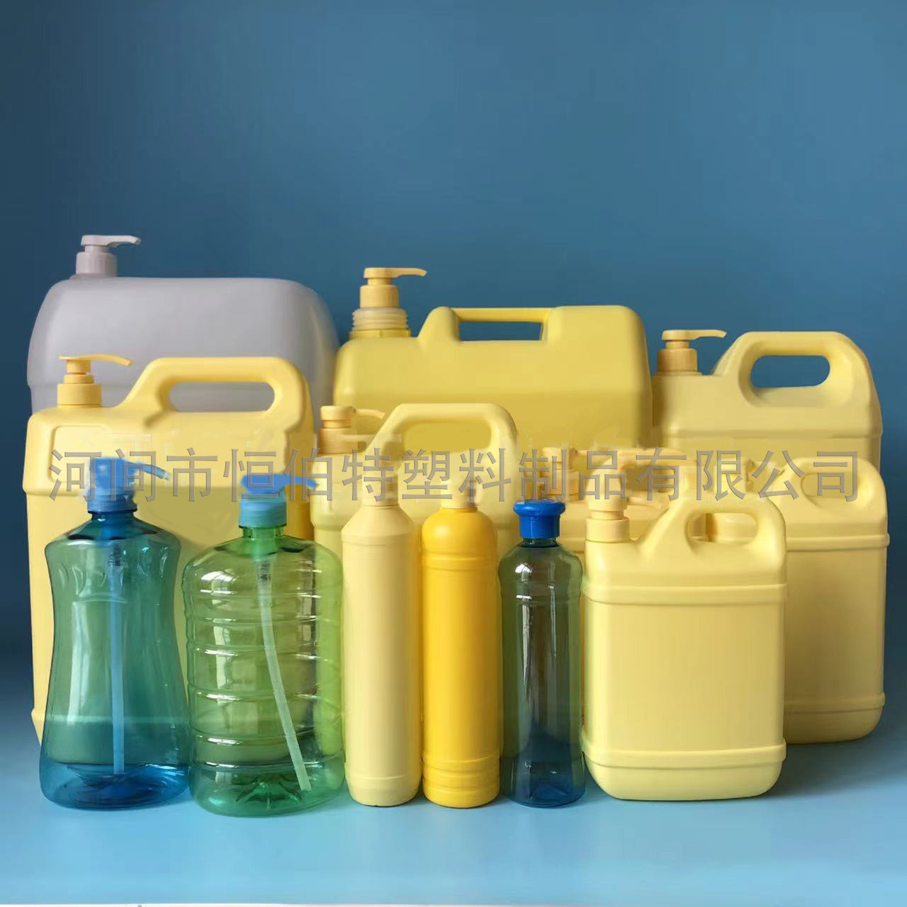 5L洗洁精塑料桶500ml洗洁精瓶子清洗剂空壶10升按压式洗洁精桶