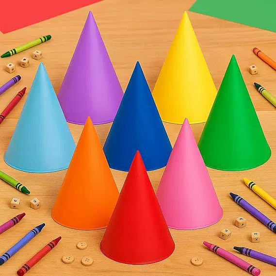 Felt Christmas Gnome Hat, Felt Cone-Shaped Duck Hat, Elf Hat, Halloween Party Supplies, Colorful Headgear