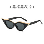 Солнцезащитные очки, коллекция 2023, кошачий глаз