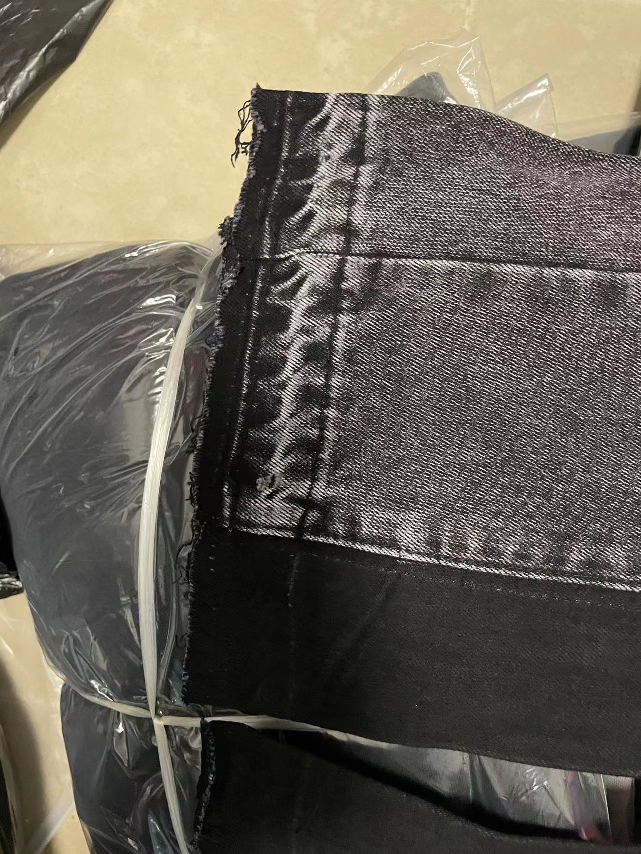 Men's Clothing three dimensional tailoring loose baggy ripped cat whisker flared pants for men and women jeans_voghion.com