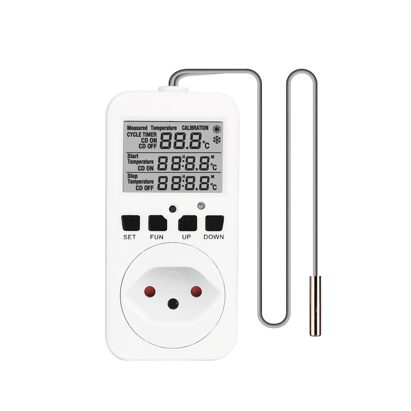 New Swiss Digital Temperature Control Socket Temperature Control Switch Controller Fish Tank Refrigerator Pet Heating Thermostat