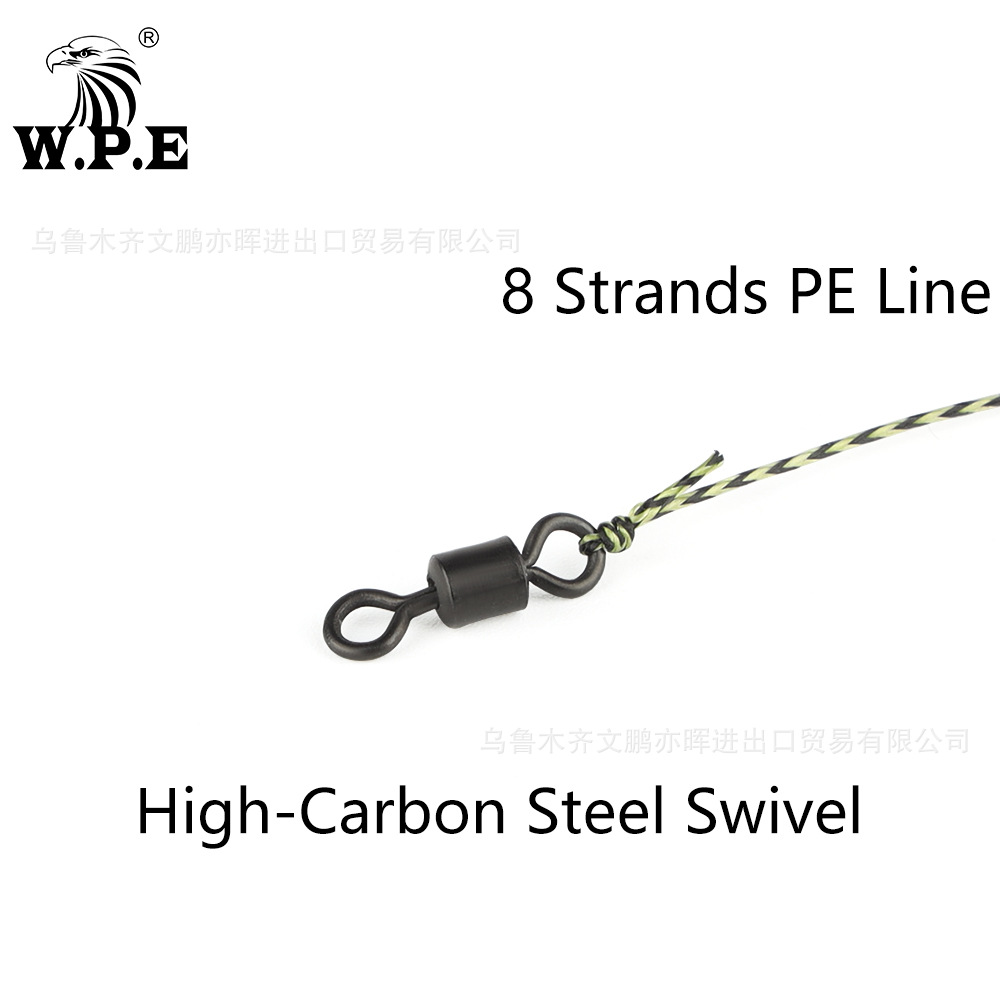 W.P.E Carp fishing drilling rig's ready -made carp fishing hook bait bait pin fishing 4