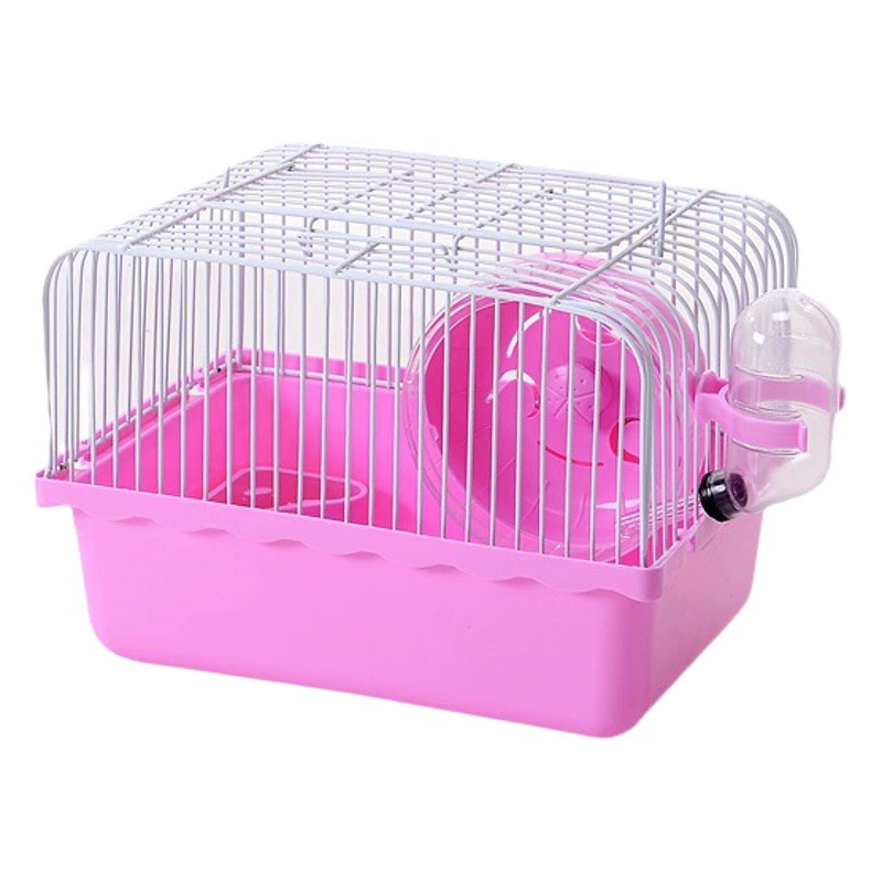 Клетка для Золотого медведя хомяка Маленькая пасторальная клетка Вилла Цветок Птица Хомяк Принадлежности Игрушки Средняя пасторальная клетка Зоотовары