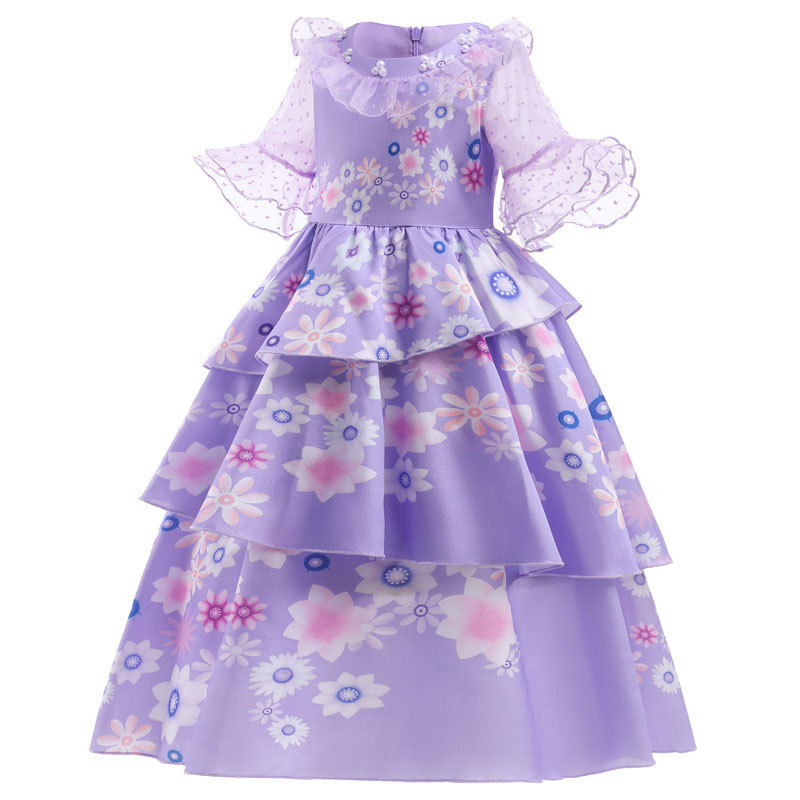 Magic full -house skirt Isabella Encanto children's princess skirt…