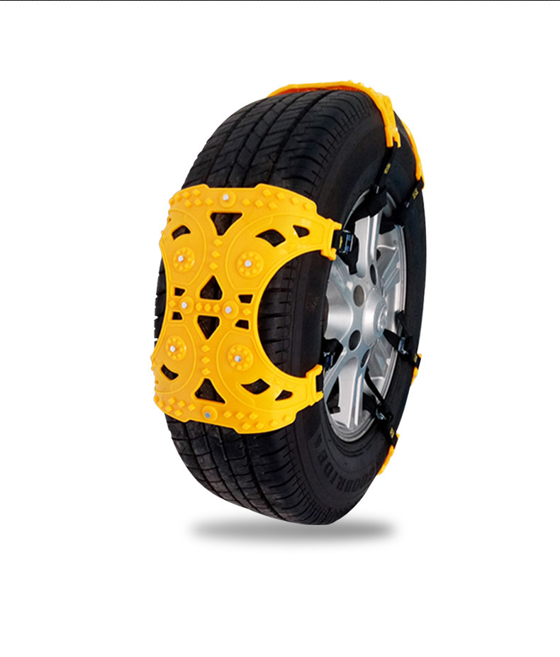 Anti-Skid Chains for Car Tires, Universal Snow Escape Chains for Off-Road Vehicles, Snow Emergency Chains