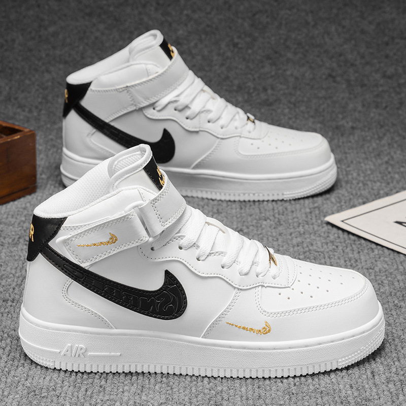 Putian Aj Men's High-Top Basketball Shoes Air Force One Af1 Dragon Ball Student Couple Women's Shoes Casual Sports Men's Shoes