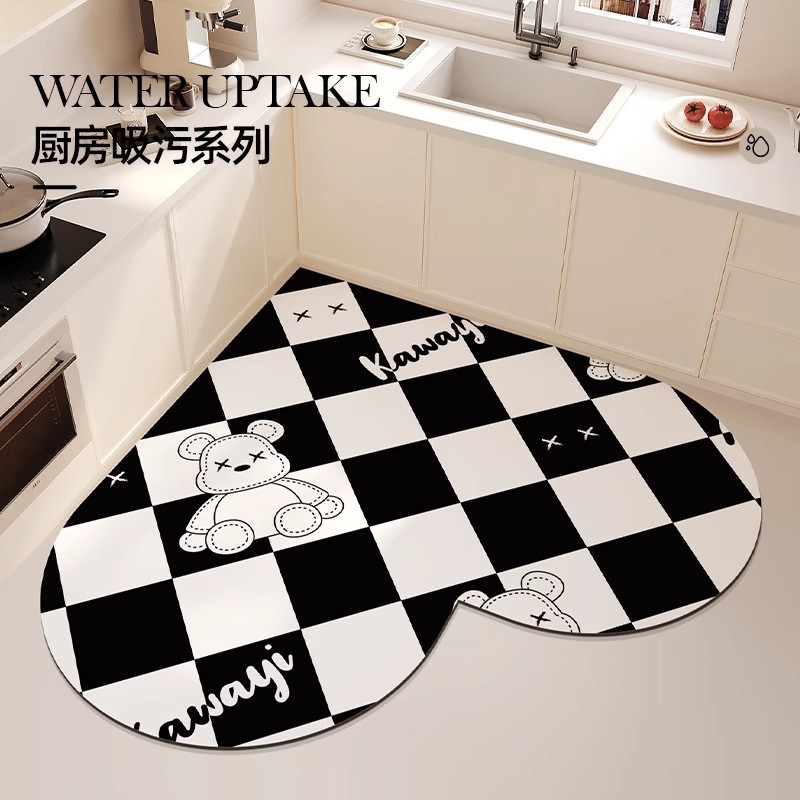 카바부 곰 하트 모양