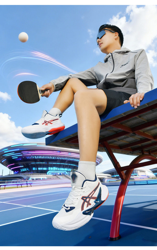 Giày tennis thể thao unisex cổ thấp, mũi tròn, đế bằng, thân lưới thoáng khí, kiểu mới — X19 màu xanh lá cây, X19 màu đen, X19 trắng xanh chi tiết 15