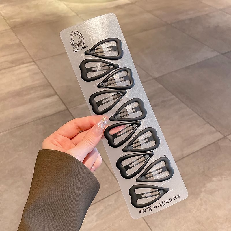 Horquilla de estrella de color dopamina 2025 nueva horquilla de gota de agua de nube para niños flequillo lateral bb clip tocado