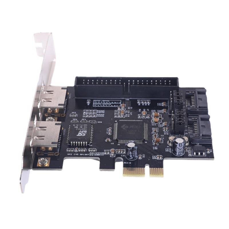 PCIe a sata pcie a ide pcie a 2 tarjeta de matriz de disco + ide JMB363