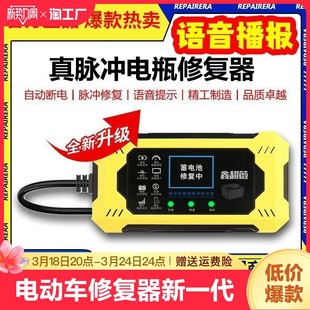 Electric vehicle repair device battery activation pulse repair device charger automatic intelligent voice repair device artifact