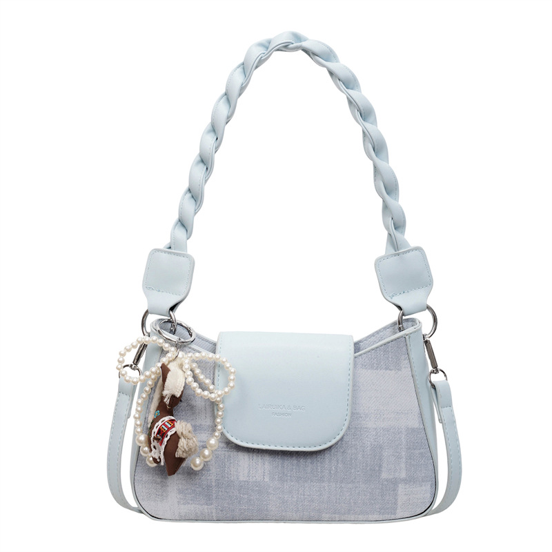 Retro bolso pequeño para mujeres 2026 nueva moda de hombro simple bolso de mochila diaria de textura nicho bolso de mano image 6