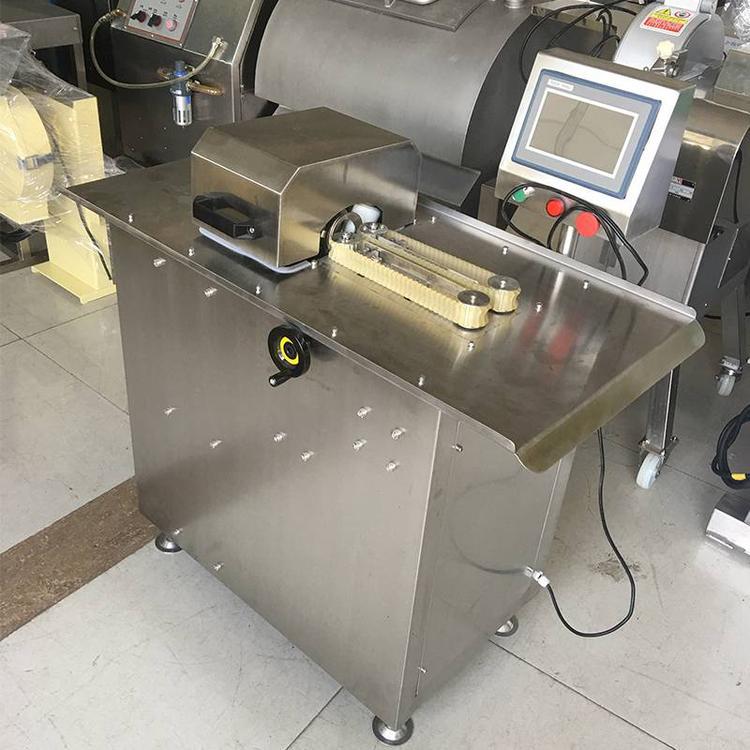 Máquina automática de fijación de salchichas, salchichas de bacalao, salchichas secas al aire, máquina de fijación de salchichas para perros calientes